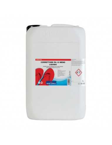 CORRETTORE PH -15 MENO LIQUIDO KG 25