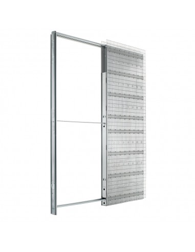 ECLISSE UNICO 700X2100 SP 108 LAM. ZINC. PER INTONACO CON ACCESSORI