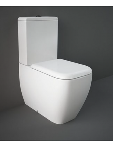 NETROPOLITAN CASSETTA PER WC MONOBLOCCO BIANCO