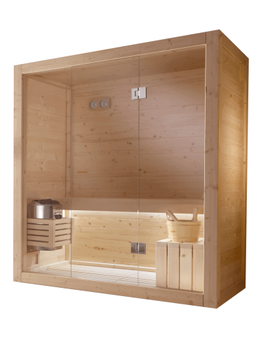 Tao Sauna 140x100 Abete Trasparente (TAPM1410/ZP+Y127A001/P+Y127F01A/P+Y127F01B/P+YTA1410/Z+Y127I001)